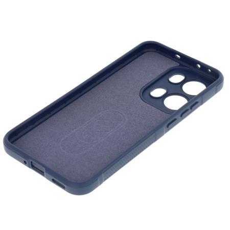 Pancerne etui Bizon Case Tur do Oppo Reno13 Pro, granatowe