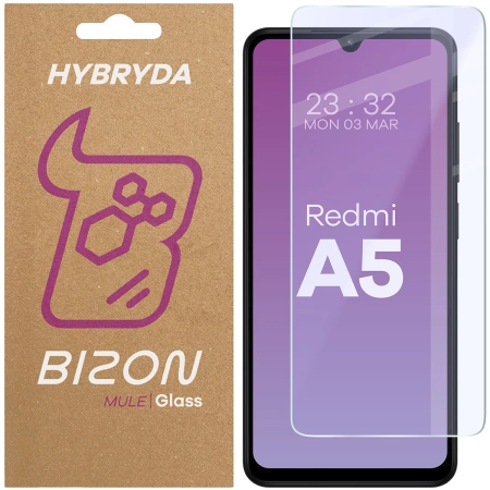 Elastyczne szkło hybrydowe Bizon Glass Mule do iPhone 16 Plus