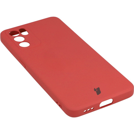Etui Bizon Case Silicone do Oppo Reno 6 5G, ciemny róż