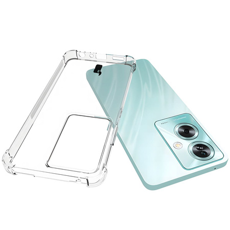 Elastyczne etui Bizon Case Salpa do Oppo A79 5G, przezroczyste