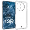 Etui + 2x szkło Bizon Case Clear Pack do Redmi 14C 4G, przezroczyste