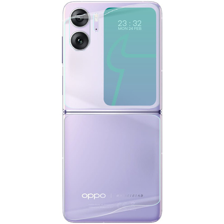 Folia hydrożelowa na tył i przód Bizon Glass Hydrogel, Oppo Find N2 Flip