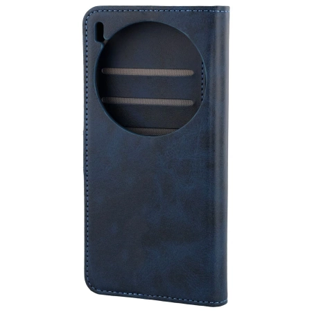Etui z klapką Bizon Case Pocket do Vivo X300 Pro, granatowe