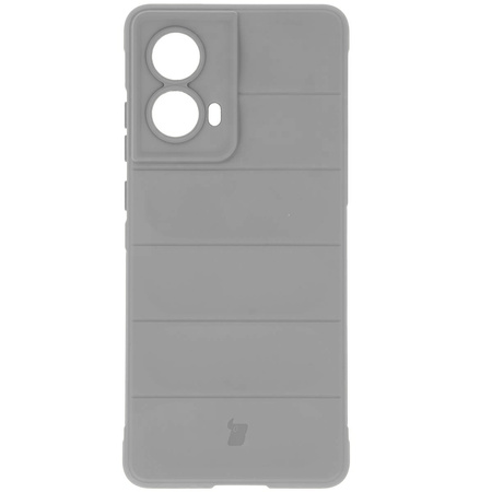 Pancerne etui Bizon Case Tur do Motorola Moto G85 5G, jasnoszare