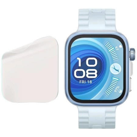 Folia matowa Bizon Glass Watch Film Sun Duo do Huawei Watch Fit 4 Pro, 2 sztuki