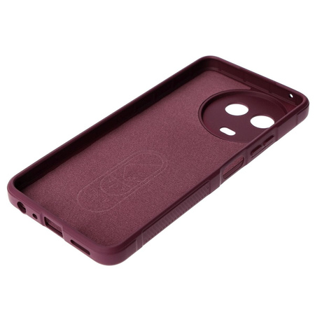 Pancerne etui Bizon Case Tur do Realme 11 5G, ciemnofioletowe