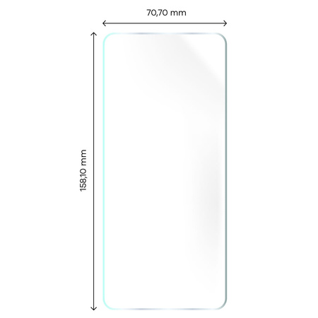 Folia hydrożelowa na ekran Bizon Glass Hydrogel Front Duo do Galaxy A13 4G, 2 sztuki