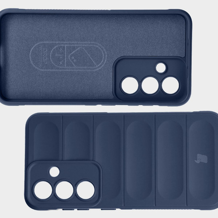 Pancerne etui Bizon Case Tur do Galaxy S25, granatowe