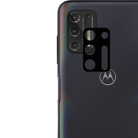Szkło na aparat Bizon Glass Lens dla Moto G9 Plus, 2 sztuki