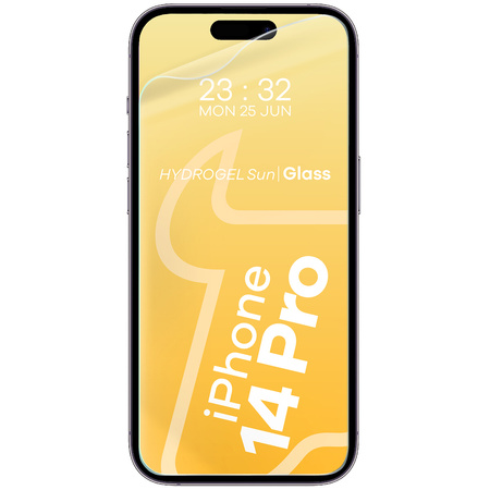 Folia matowa Bizon Glass Film Sun Duo do iPhone 14 Pro, 2 sztuki