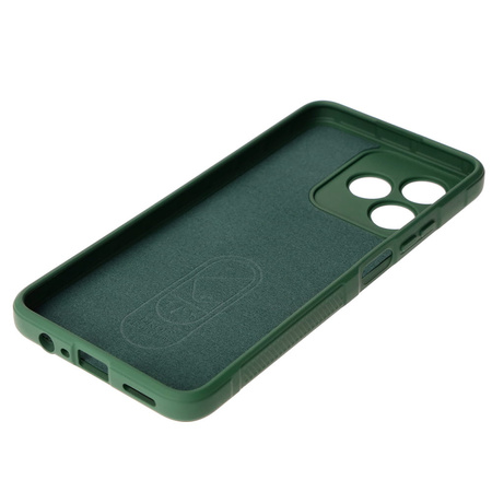 Pancerne etui Bizon Case Tur do Realme C53 / C51, ciemnozielone