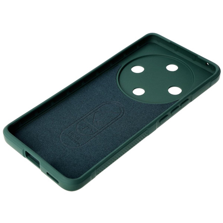 Pancerne etui Bizon Case Tur do Honor Magic6 Lite, ciemnozielone