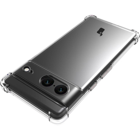 Etui + 2x szkło Bizon Case Clear Pack do Google Pixel 7, przezroczyste