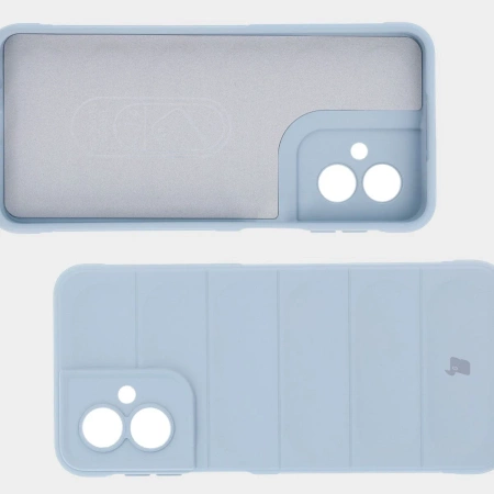 Pancerne etui Bizon Case Tur do Motorola Moto G55 5G, jasnoniebieskie