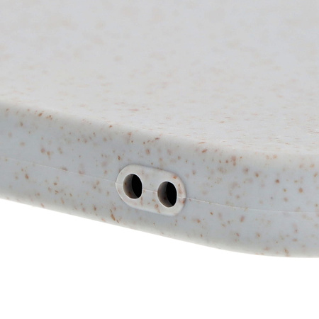 Ekologiczne etui Bizon Bio-Case do iPhone 14 Pro Max, szare