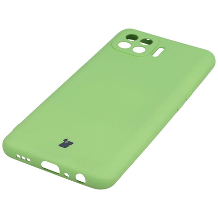 Etui Bizon Case Silicone do Oppo Reno 4 Lite, jasnozielone