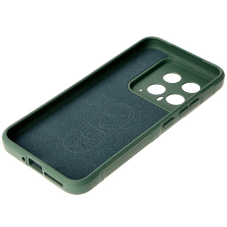 Pancerne etui Bizon Case Tur do Xiaomi 14, ciemnozielone