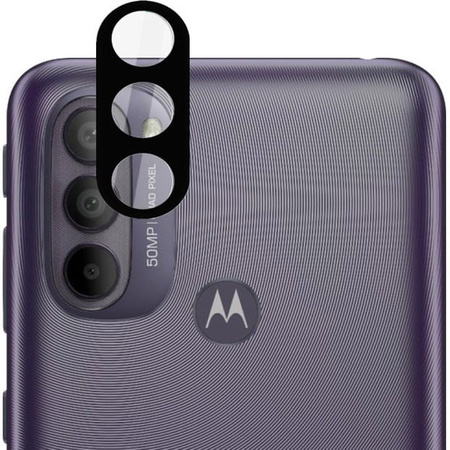 Szkło na aparat Bizon Glass Silk Lens dla Moto G41/ G31, 2 sztuki