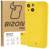 Ekologiczne etui Bizon Bio-Case do iPhone 14, żółte