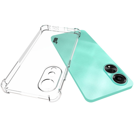 Etui Bizon Case Clear Pack do Oppo A78 4G, przezroczyste