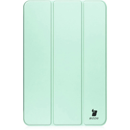 Etui Bizon Case Tab Clear Matt do Apple iPad 9/8/7 10.2 2021/2020/2019, miętowe
