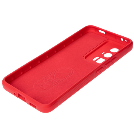 Pancerne etui Bizon Case Tur do Xiaomi Poco F5 Pro, czerwone