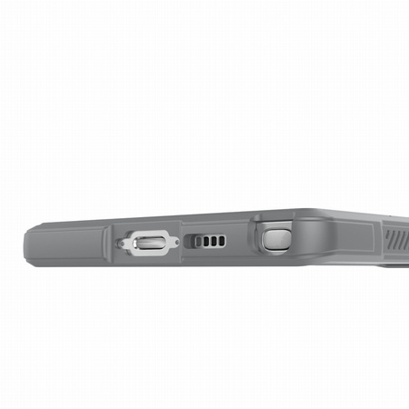 Pancerne etui Bizon Case Tur do Galaxy S23 Ultra, jasnoszare