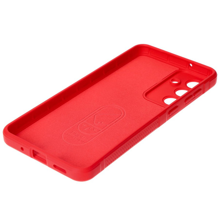 Pancerne etui Bizon Case Tur do Galaxy M55 5G, czerwone