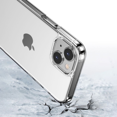 Etui Bizon Case Halo do iPhone 15, przezroczyste