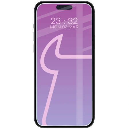 Elastyczne szkło hybrydowe Bizon Glass Mule do iPhone 15 Plus