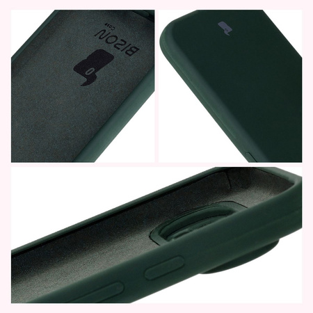 Silikonowe etui Bizon Soft Case do Google Pixel 9 Pro XL, ciemnozielone