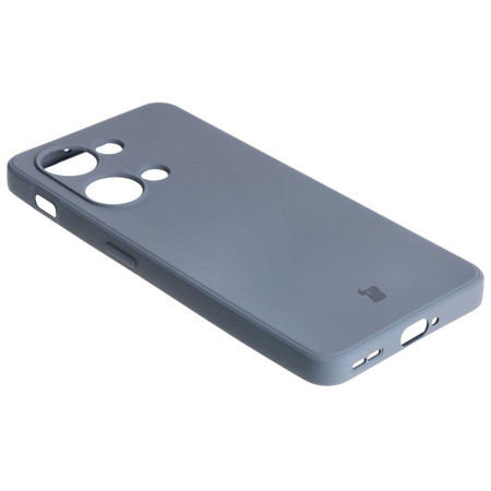 Etui Bizon Case Silicone Sq do OnePlus Nord 3, szare