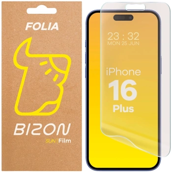 Folia matowa Bizon Glass Film Sun do iPhone 16 Plus, 1 sztuka