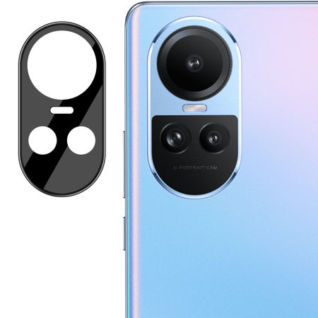 Szkło na aparat Bizon Glass Silk Lens do Oppo Reno 10/10 Pro 5G, 2 sztuki