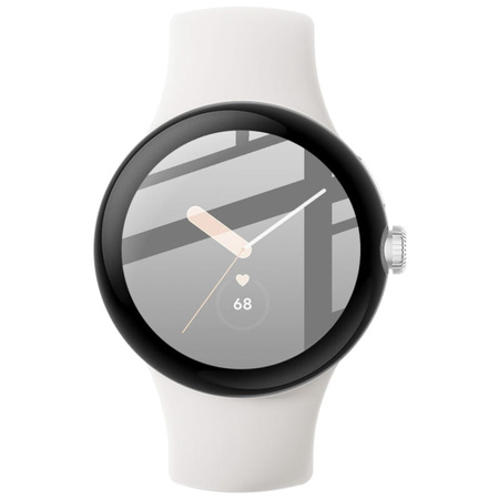 Szkło hartowane Bizon Glass Edge dla Google Pixel Watch, czarne