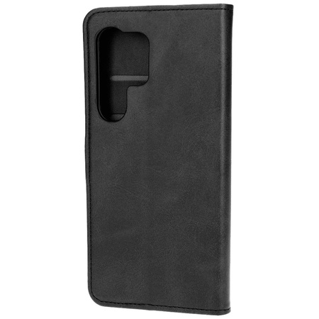 Etui z klapką Bizon Case Pocket do Galaxy S24 Ultra, czarne