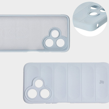 Pancerne etui Bizon Case Tur do Xiaomi Redmi 13 4G, jasnoniebieskie