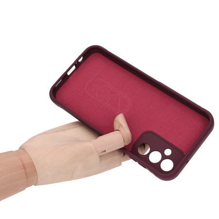 Pancerne etui Bizon Case Tur do Galaxy A14 4G / 5G, ciemnofioletowe