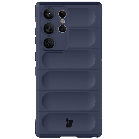 Pancerne etui Bizon Case Tur do Galaxy S23 Ultra, granatowe