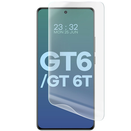 Folia hydrożelowa na ekran Bizon Glass Hydrogel Front Duo do Realme GT 6 / 6T, 2 sztuki