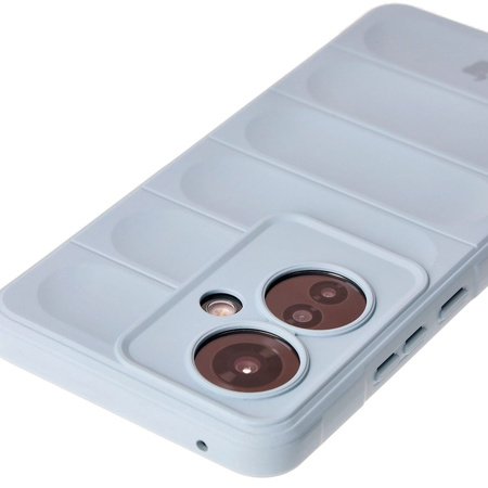 Pancerne etui Bizon Case Tur do Oppo Reno11 F 5G, jasnoniebieskie