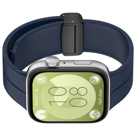 Silikonowy pasek Bizon Strap Watch Silicone do Apple Watch 38/40/41/42 mm, burgundowy