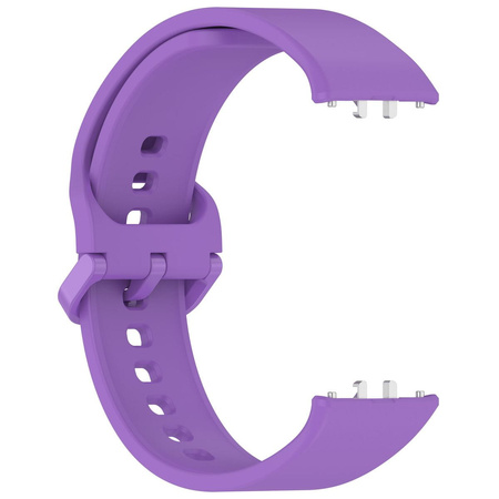 Pasek Bizon Strap Watch Silicone do Galaxy Fit 3, fioletowy