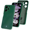 Silikonowe etui Bizon Soft Case do Xiaomi Redmi 13C 4G / Xiaomi Redmi 13C 5G / Xiaomi Poco C65, ciemnozielone