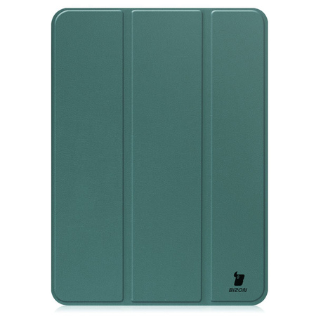 Etui Bizon Case Tab Croc do Oppo Pad Neo, ciemnozielone