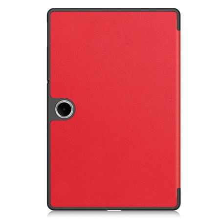 Etui z klapką Bizon Case Tab Croc do OnePlus Pad Lite / Oppo Pad SE, czerwone