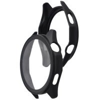 Etui ze szkłem do zegarka Bizon Case+Glass Watch do Huawei Watch GT6 46 mm, matowe czarne