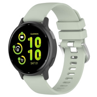Pasek silikonowy do smartwatcha, Bizon Strap Watch Silicone Pro T, Quick Release 20 mm, turkusowy