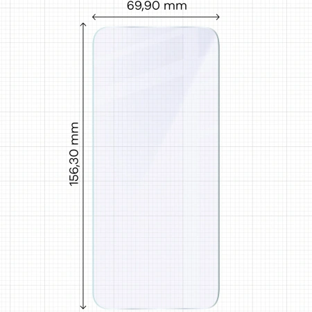 Elastyczne szkło hybrydowe Bizon Glass Mule Duo do Honor 400 Lite, 2 sztuki