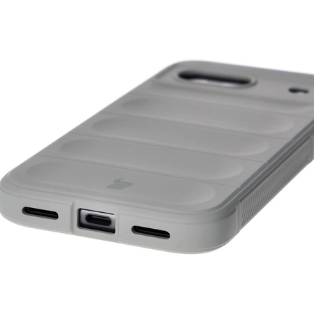 Pancerne etui Bizon Case Tur do Google Pixel 8a, jasnoszare